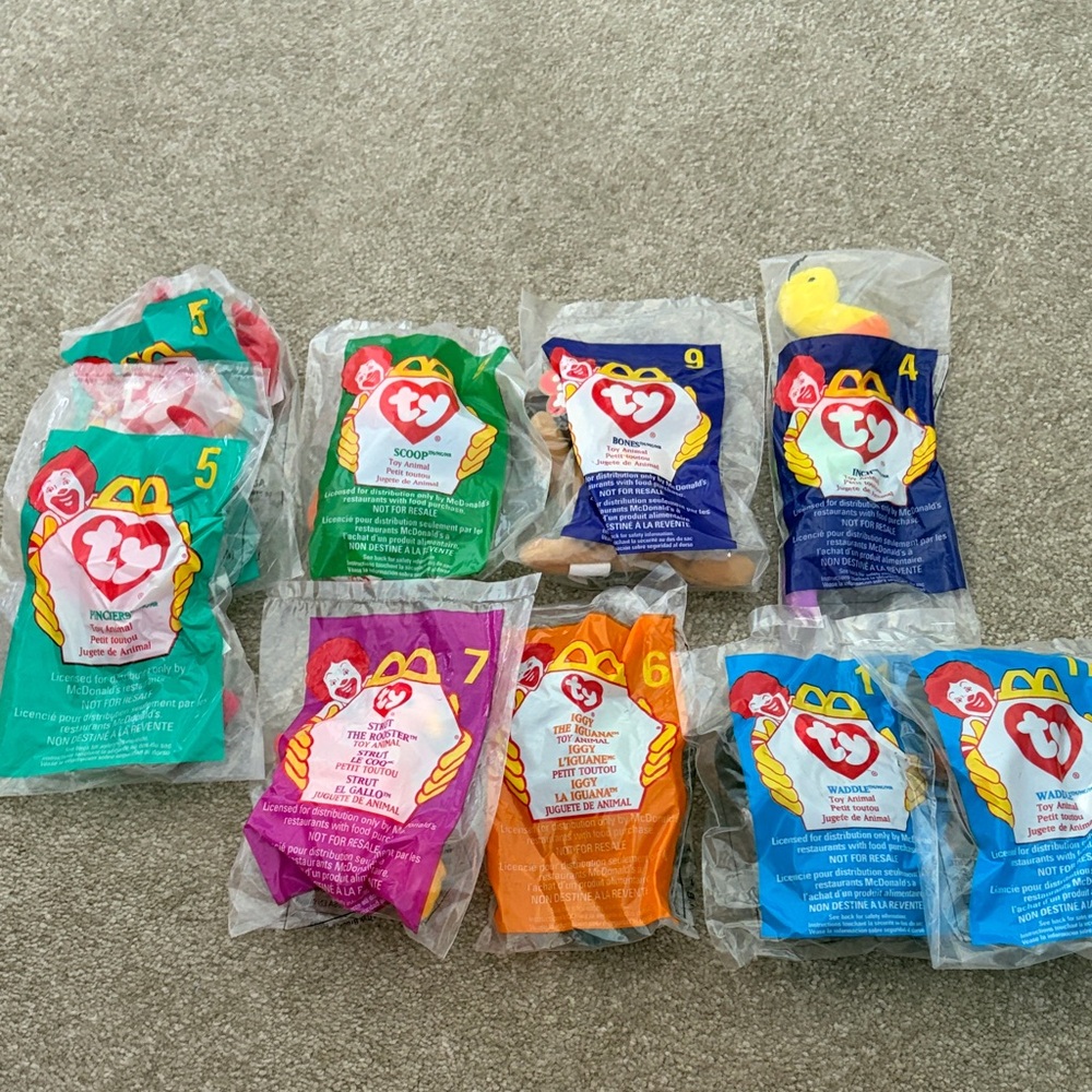 Ty teenie beanie baby lot - new sealed in bags